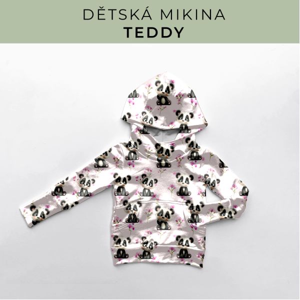 DĚTSKÝ střih - Mikina Teddy