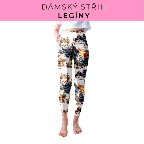 DÁMSKÝ střih - legíny SPORT - SLIM FIT