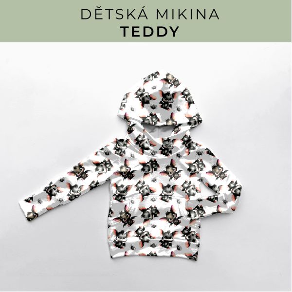 DĚTSKÝ střih - Mikina Teddy