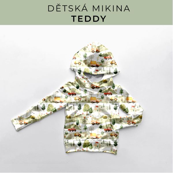 DĚTSKÝ střih - Mikina Teddy