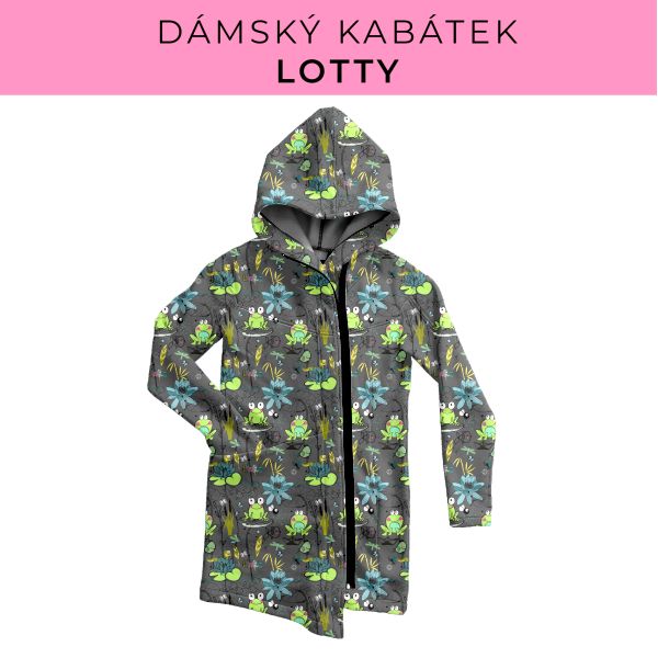 DÁMSKÝ střih - Kabátek Lotty