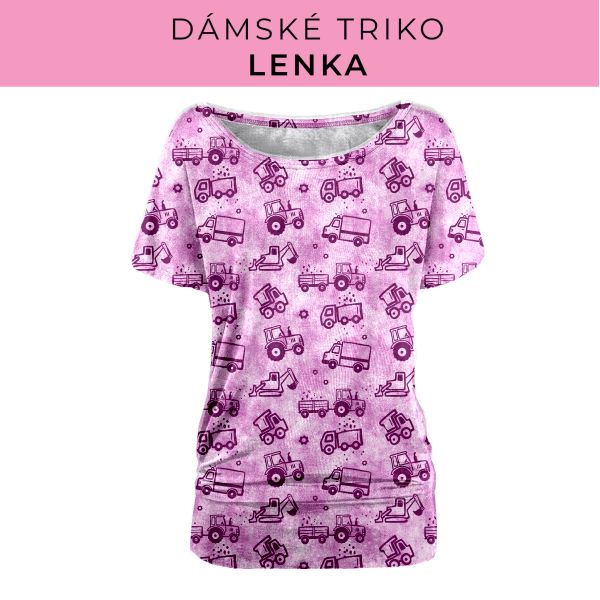 DÁMSKÝ střih - Triko Lenka