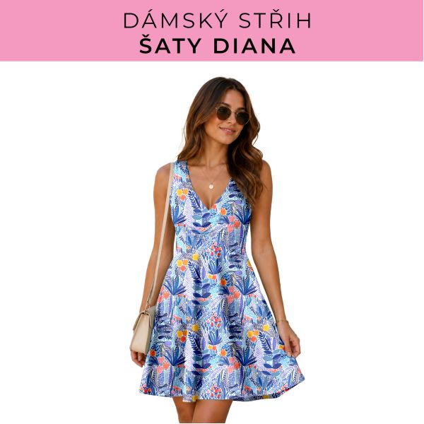 Dámský střih - šaty Diana