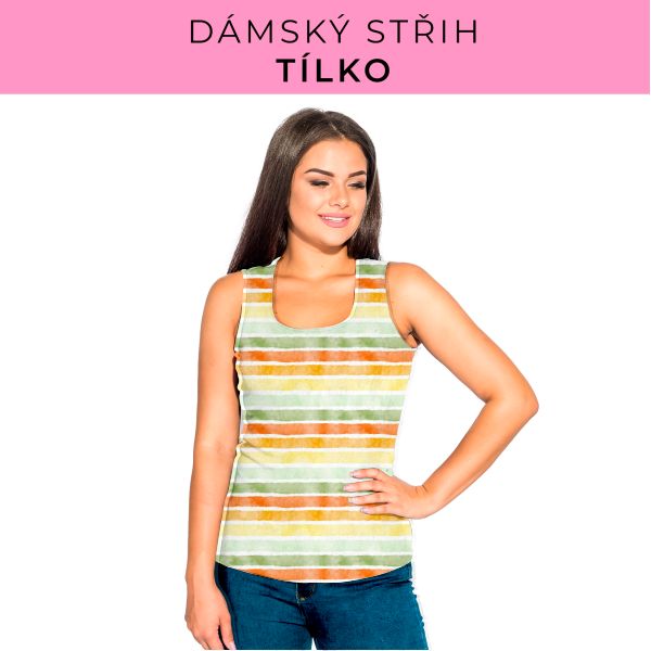 DÁMSKÝ střih - Tílko a kalhoty 