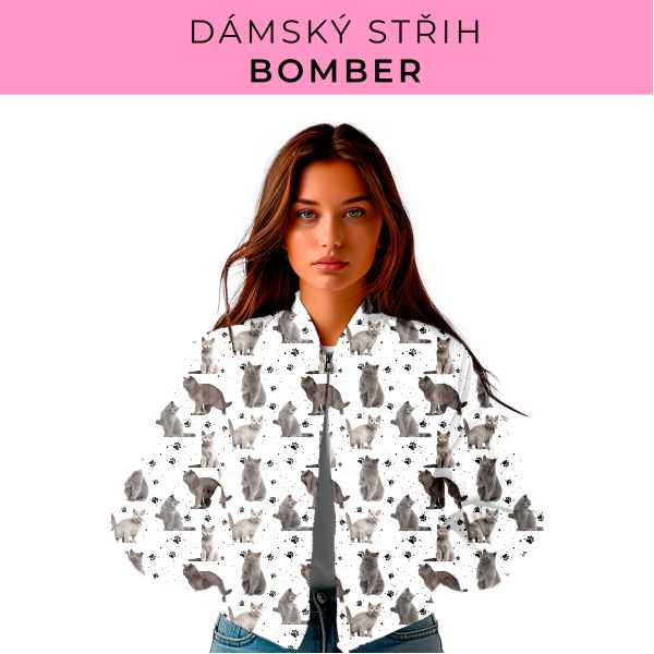 DÁMSKÝ střih - Bomber