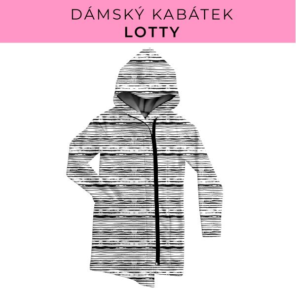 DÁMSKÝ střih - Kabátek Lotty