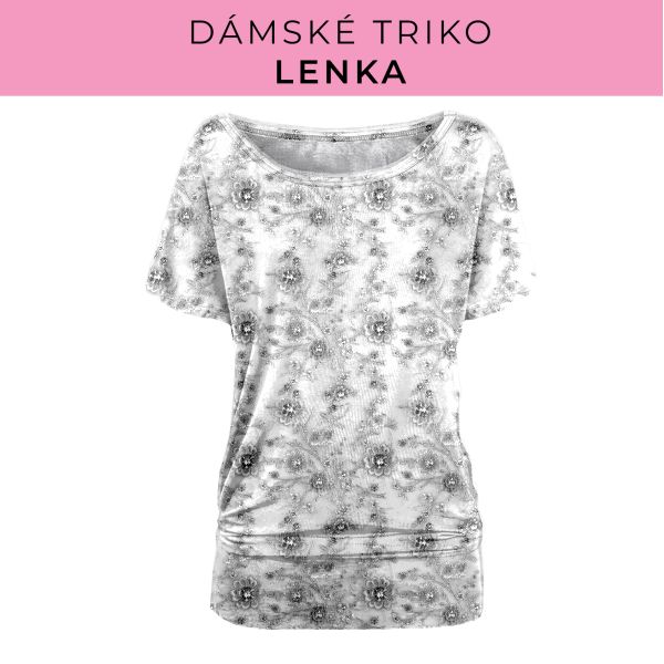 DÁMSKÝ střih - Triko Lenka