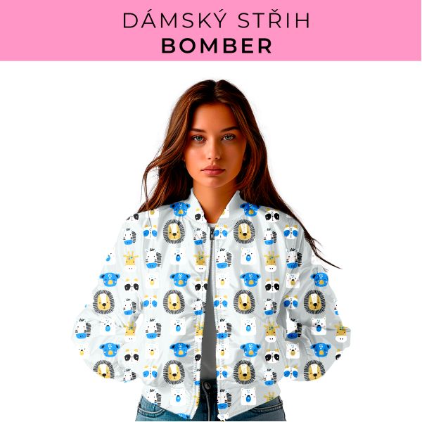 DÁMSKÝ střih - Bomber