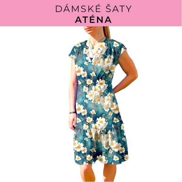 DÁMSKÝ střih - šaty Aténa