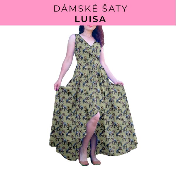 DÁMSKÝ střih - šaty Luisa