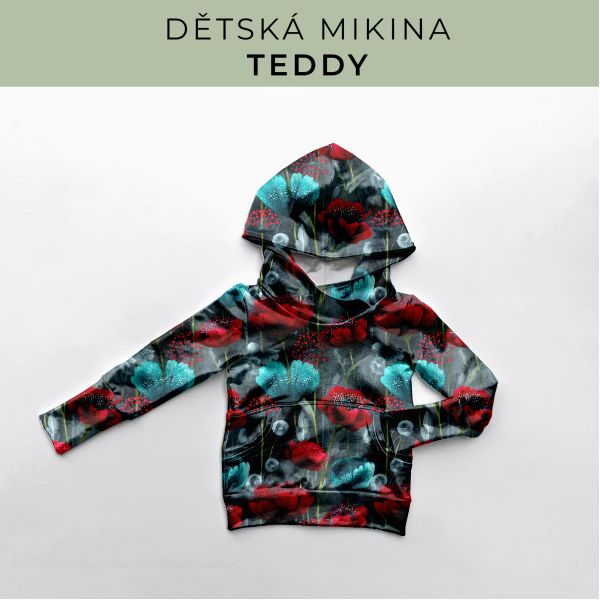 DĚTSKÝ střih - Mikina Teddy