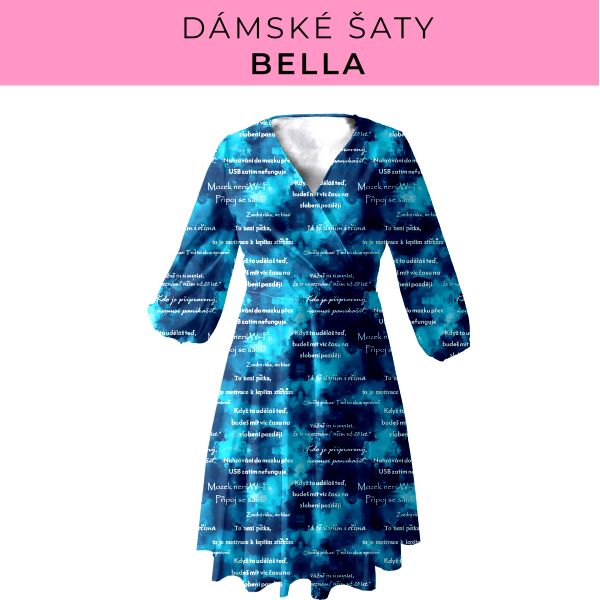 DÁMSKÝ střih - šaty Bella
