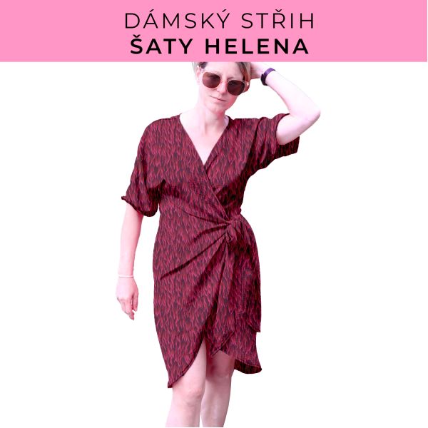 Dámský střih na šaty  Helena