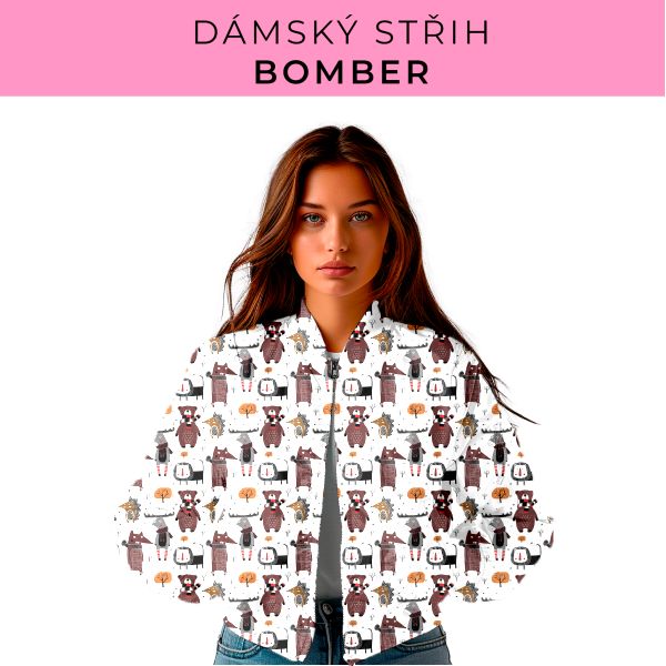 DÁMSKÝ střih - Bomber