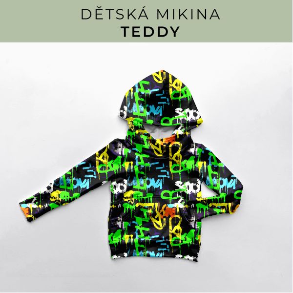 DĚTSKÝ střih - Mikina Teddy
