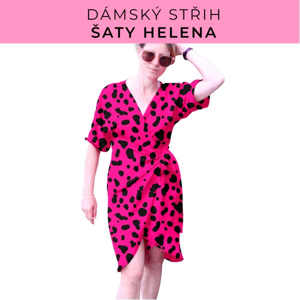 Dámský střih na šaty  Helena