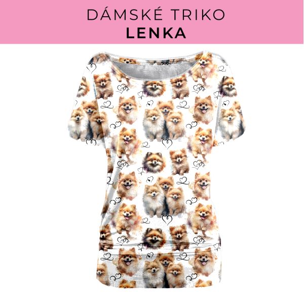 DÁMSKÝ střih - Triko Lenka