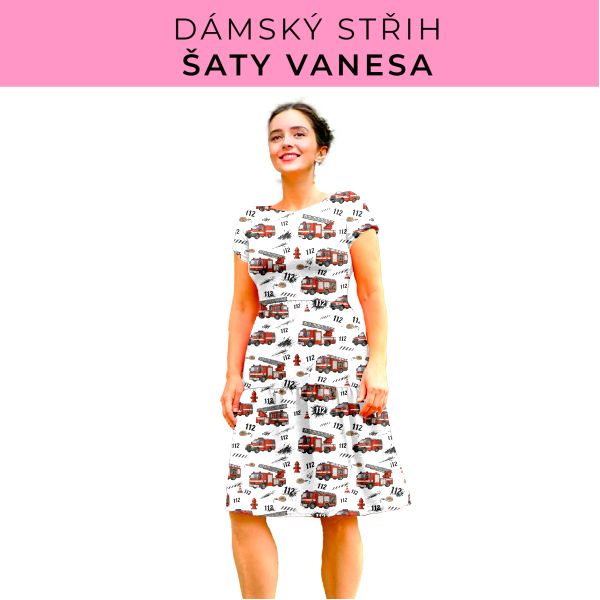 Dámský střih šaty Vanesa