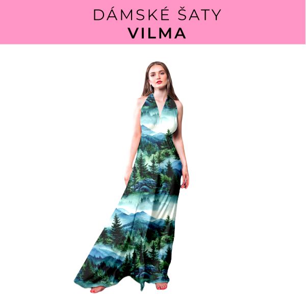 DÁMSKÝ střih - šaty Vilma