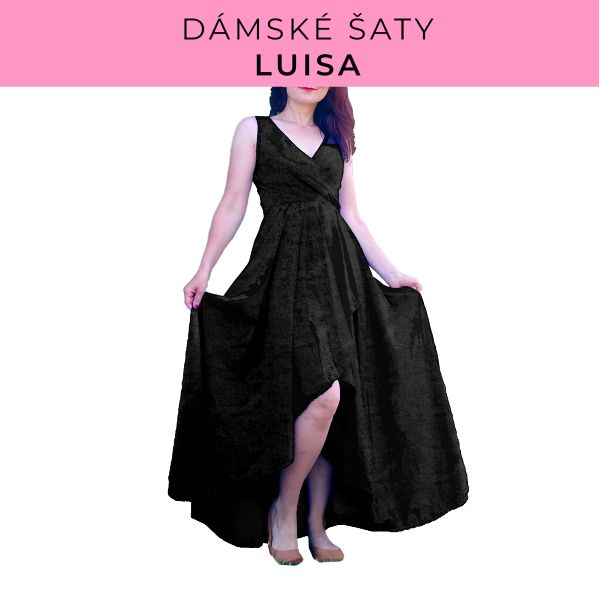 DÁMSKÝ střih - šaty Luisa