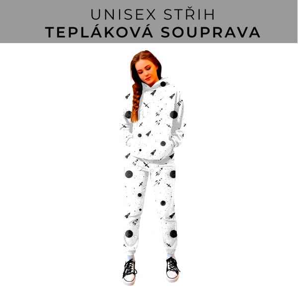 DÁMSKÝ střih - SET mikina a tepláky 