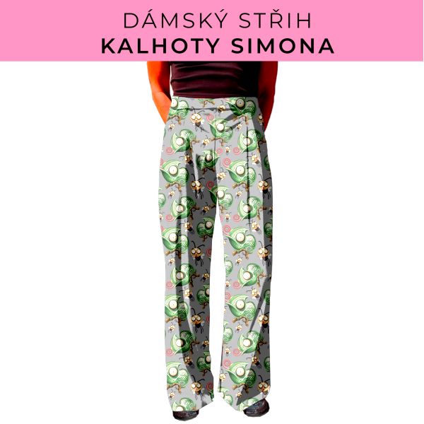Dámský střih - kalhoty Simona