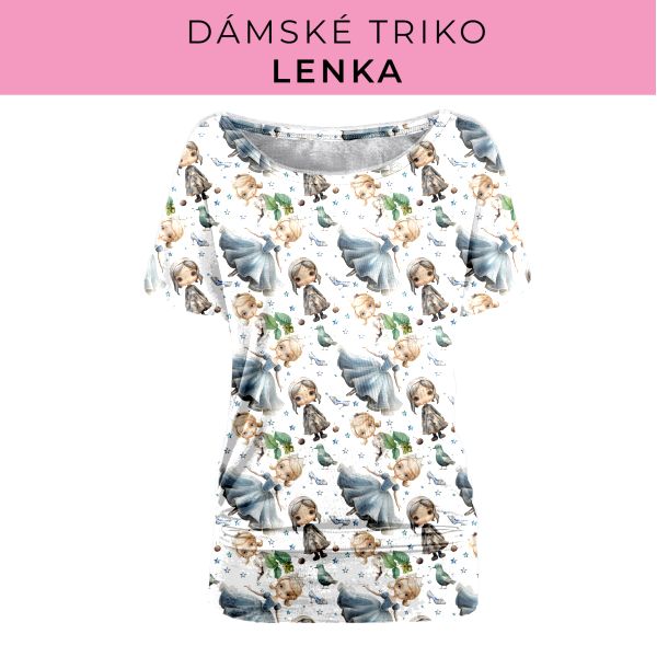 DÁMSKÝ střih - Triko Lenka