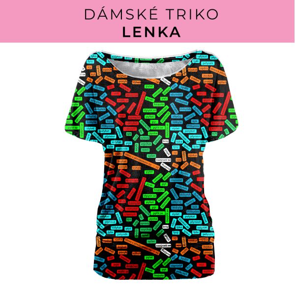 DÁMSKÝ střih - Triko Lenka