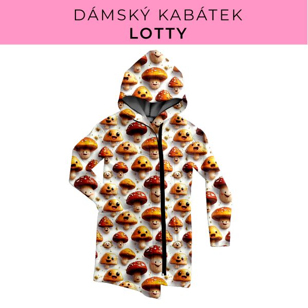DÁMSKÝ střih - Kabátek Lotty