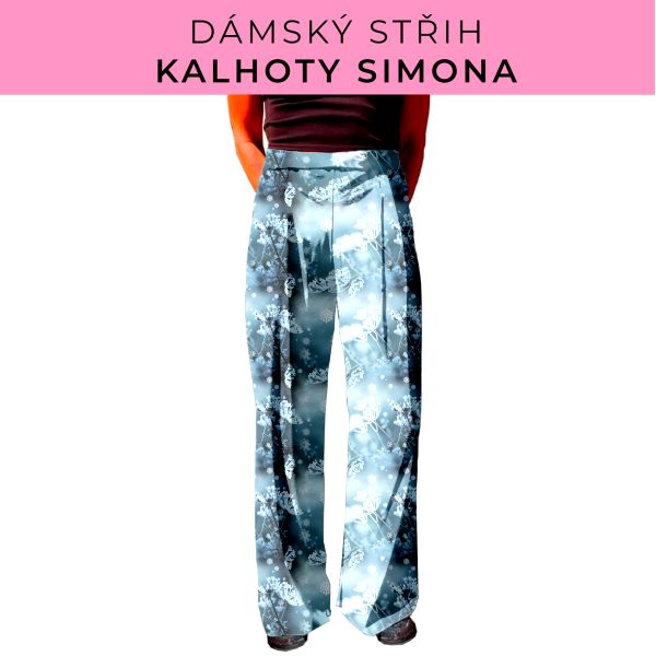 Dámský střih - kalhoty Simona