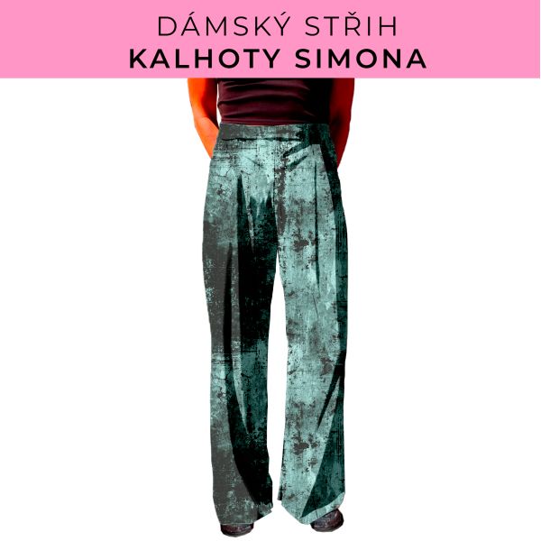 Dámský střih - kalhoty Simona