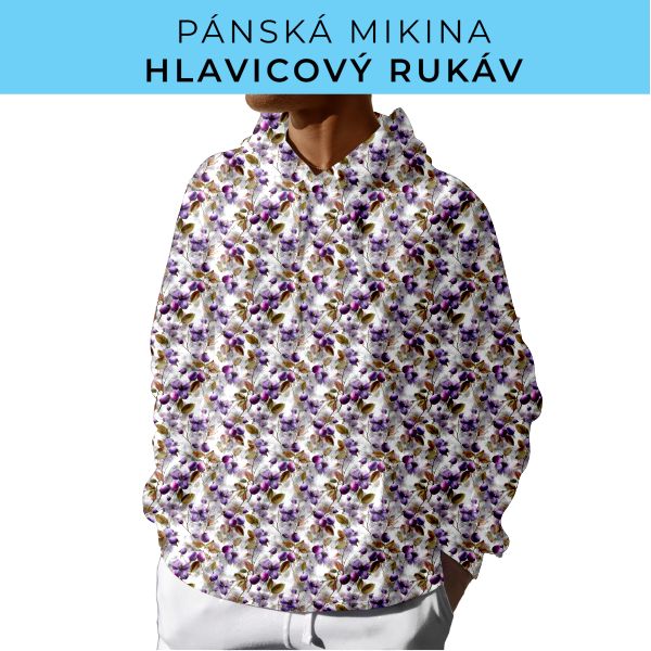 PÁNSKÝ střih - mikina s kapucí
