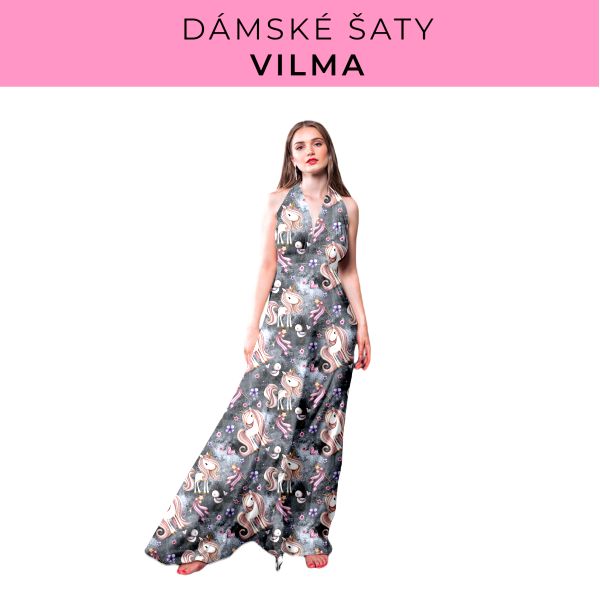 DÁMSKÝ střih - šaty Vilma