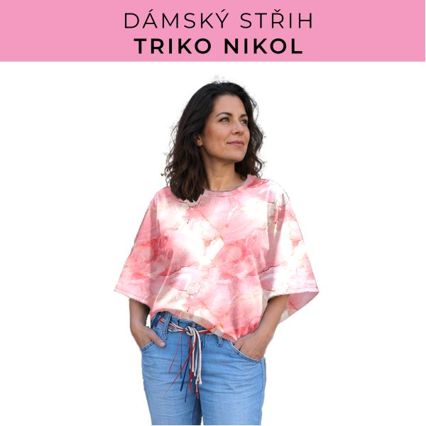 Dámský střih -  triko Nikol