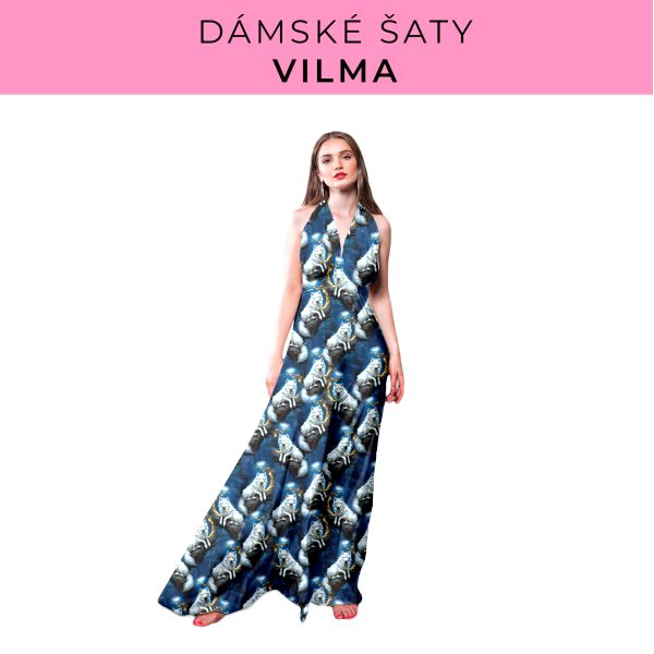 DÁMSKÝ střih - šaty Vilma