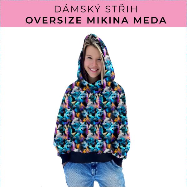 Dámský střih - mikina Meda