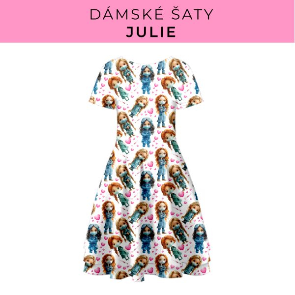 DÁMSKÝ střih - šaty julie