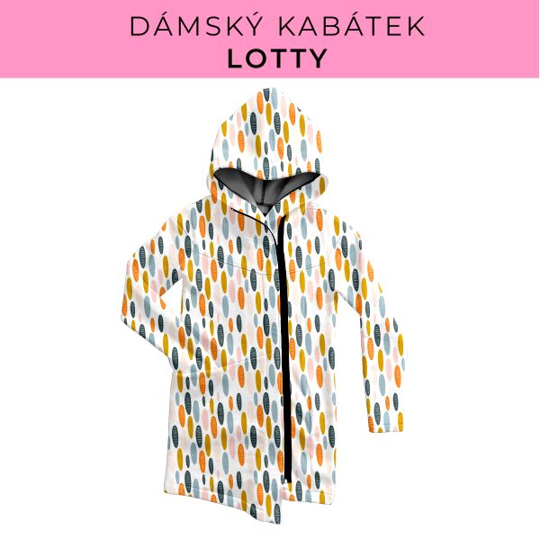 DÁMSKÝ střih - Kabátek Lotty