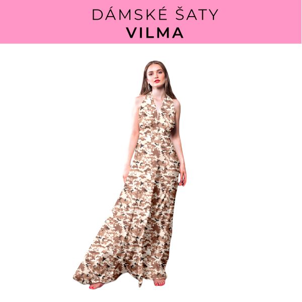 DÁMSKÝ střih - šaty Vilma