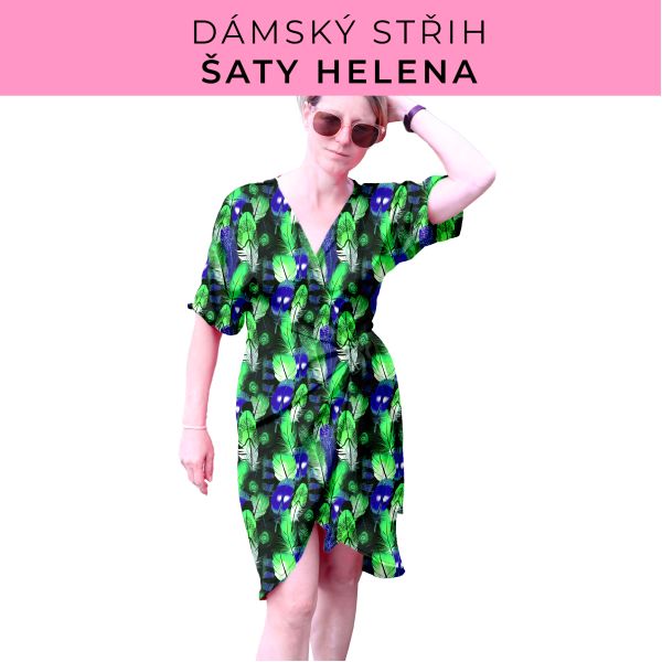 Dámský střih na šaty  Helena