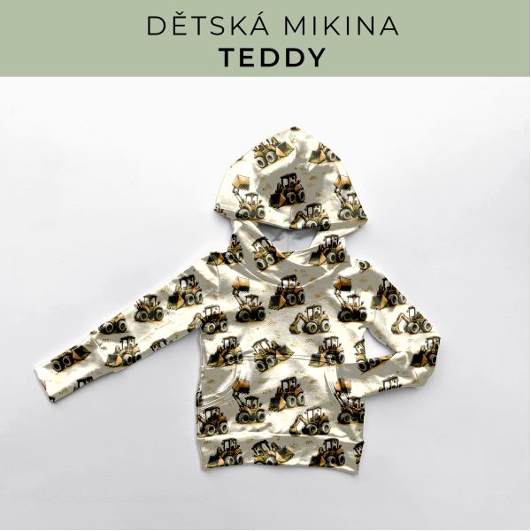DĚTSKÝ střih - Mikina Teddy