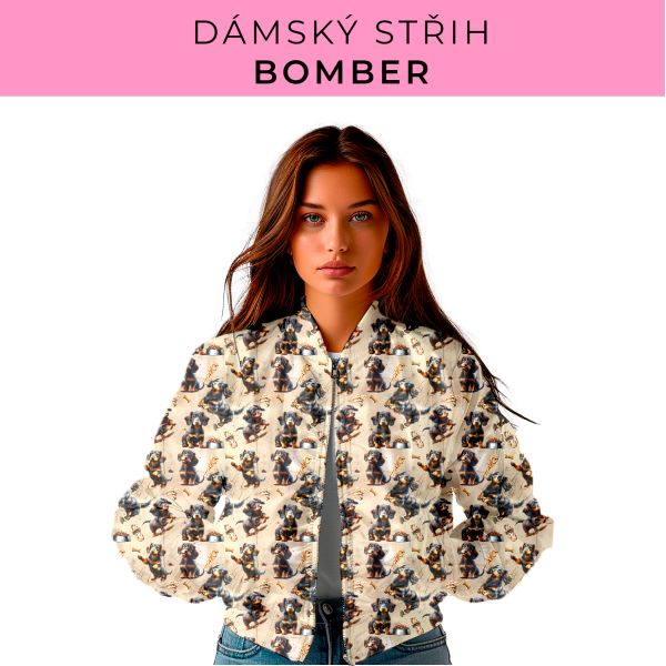 DÁMSKÝ střih - Bomber