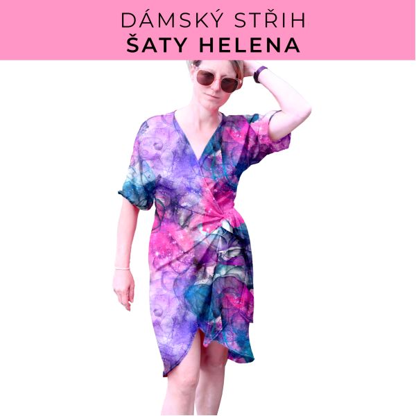 Dámský střih na šaty  Helena