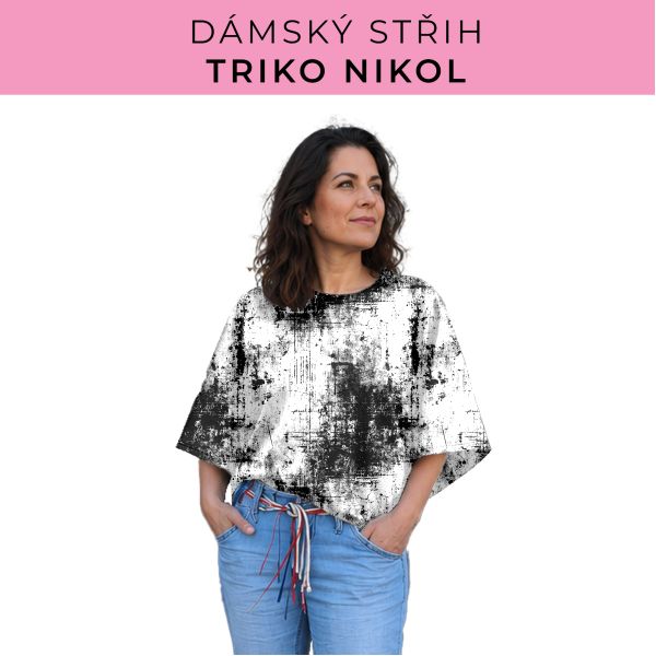 Dámský střih -  triko Nikol