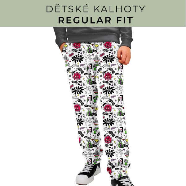DĚTSKÝ STŘIH - Kalhoty Regular fit
