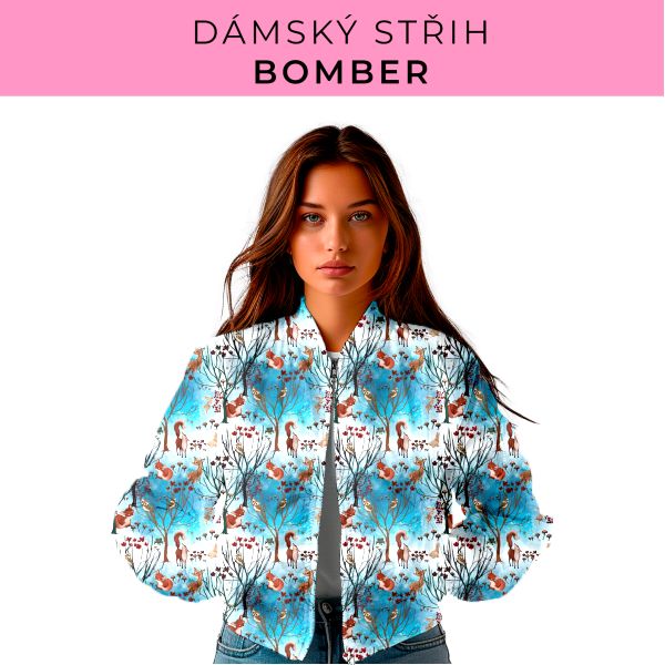 DÁMSKÝ střih - Bomber