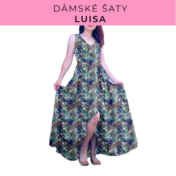 DÁMSKÝ střih - šaty Luisa