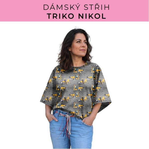 Dámský střih -  triko Nikol