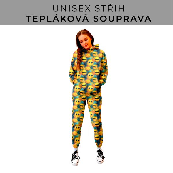 DÁMSKÝ střih - SET mikina a tepláky 