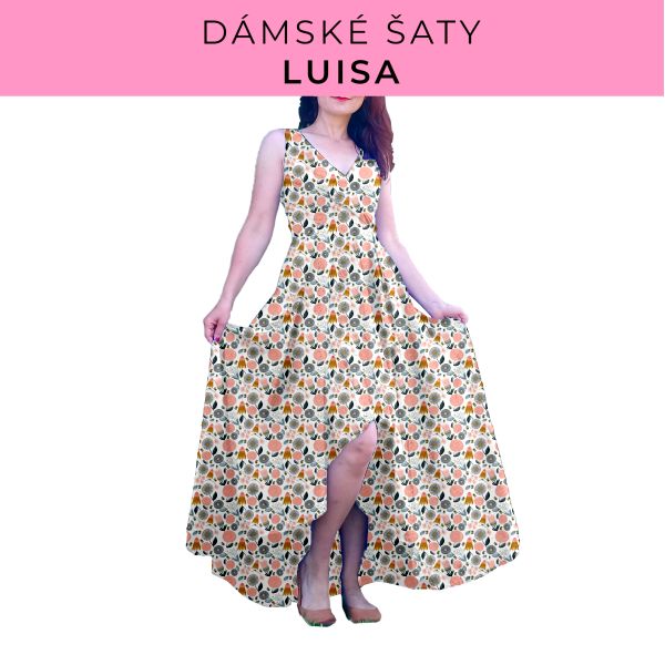 DÁMSKÝ střih - šaty Luisa